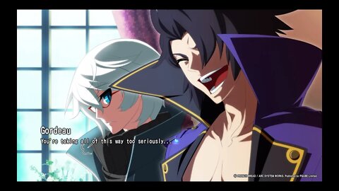 UNDER NIGHT IN-BIRTH Exe:Late[st] (PS4) - Arcade Mode (Difficulty Level: 2) - Gordeau (ゴルドー)