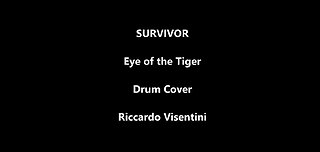 Survivor - Eye of the Tiger - Drum Cover