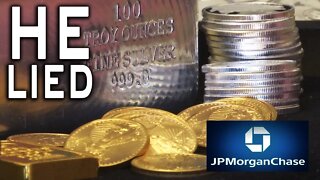 ALERT! JP Morgan Trader Admits To Lies About Gold Silver Manipulation