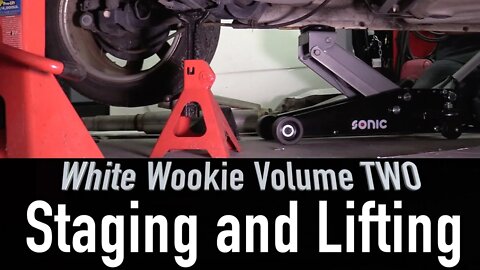 Lifting and Staging A Project Car ~ Project VR6 White Wookie