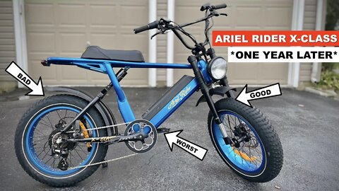 * THE TRUE EXPECTATIONS AFTER ONE YEAR * -Ariel Rider X-Class