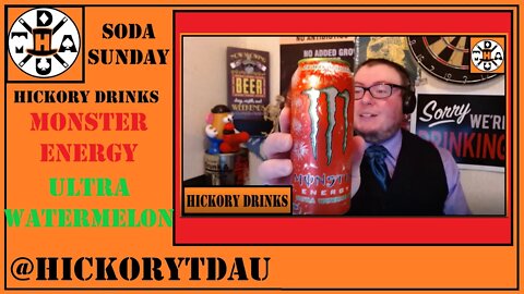 Hickory Drinks Monster Energy Ultra Watermelon I Soda Sunday