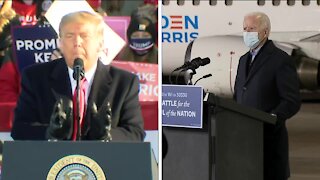 Biden, Trump campaign in Wisconsin Friday