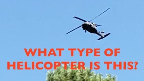 Mysterious Military Chopper Pops Up & Remember Firestater, The Movie?