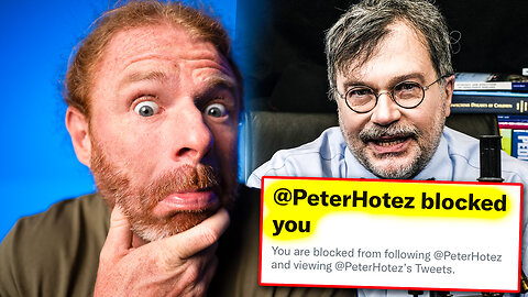 Peter Hotez Blocked Me on Twitter! LOL