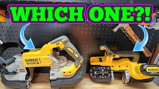 Which DeWALT 20V Cordless Band Saw Is Right For You?!