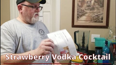 Strawberry Vodka Cocktail!