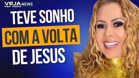 EM SHOW, JOELMA CONTA SONHO QUE TEVE COM O ARREBATAMENTO DA IGREJA