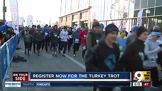 Before your big meal, burn some calories with friends at the 110th Thanksgiving Day Race