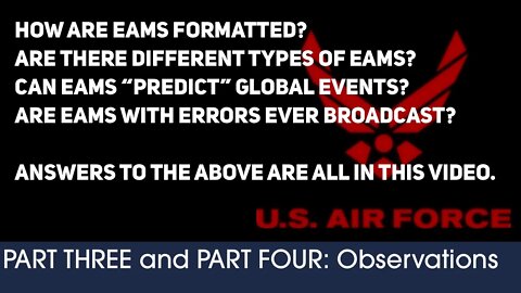 US Air Force Shortwave Messages: Cracking the cryptic format of EAMs. (Part 3 of 3)