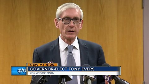 Gov.-elect Evers promises Medicaid expansion while touring Milwaukee health center