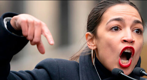 AOC rallies with NYC students to get police officers out of schools.