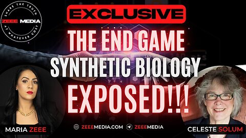 🎯 EXCLUSIVE With Celeste Solum: The End Game, Synthetic Biology EXPOSED and the Globalist Plans For Massive Depopulation!