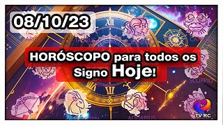 HORÓSCOPO DO DIA - DOMINGO 08 DE OUTUBRO | 𝑫𝒊𝒓𝒄𝒆 𝑨𝒍𝒗𝒆𝒔