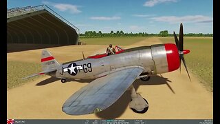 P47D Gunnery & Landing Practice (DCS Normandy)