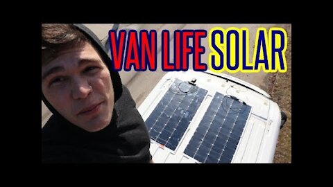 VAN LIFE SOLAR INSTALLATION