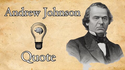 Andrew Johnson: My Patriotism to the End