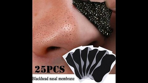 25x Nose Blackhead Remover Strips