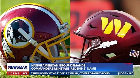 Native American Group Demands Commanders Reinstate "Redskins" Name