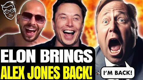 Elon Musk BREAKS INTERNET Bringing Alex Jones Back To X | LIVE Interview Goes Off The RAILS 🤣