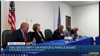 Two seats empty on Pardon and Parole Board