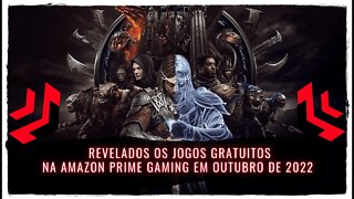 Jogos Gratuitos do Amazon Prime Gaming em Outubro de 2022