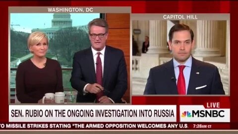 Rubio discusses U.S. airstrikes in Syria on MSNBC's Morning Joe