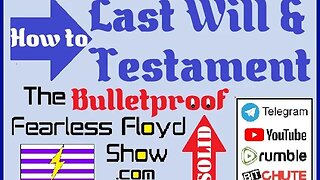 Bulletproof your LAST WILL & TESTAMENT