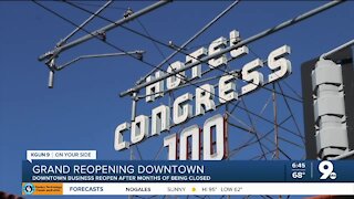 Downtown Tucson businesses prepare for grand reopening