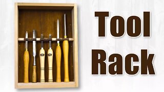 How to Make a Tool Rack / Woodturning Tool Holder