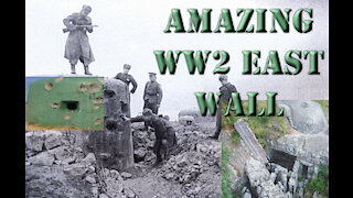 AMAZING WW2 EAST WALL FORTS, BUNKERS AND TUNNELS