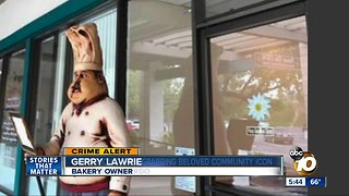 Video: Thief steals Rancho Bernardo bakery icon