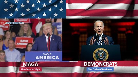 Trump's Pennsylvania Speech Ending "War Like Posture" with Biden's Dark Speech contrasted