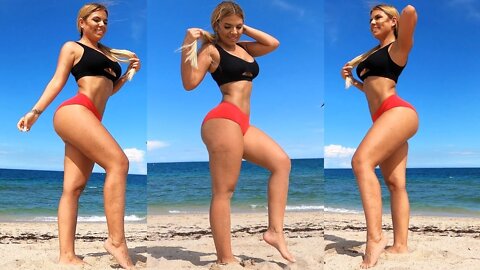 Sexy Bikini Body Beach Workout for Abs, Legs, and Butt!!!