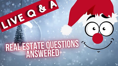 LIVE Q & A -- Office hours with real estate exam prep!