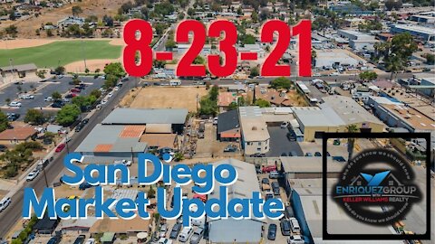 San Diego Real Estate - 10 Minute Market Update - 8 - 23 -21 #MondayMotivation #SanDiego #KW