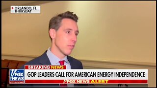 Sen Hawley: We Need To Shut Down Russian Energy Production & Open Up Ours!