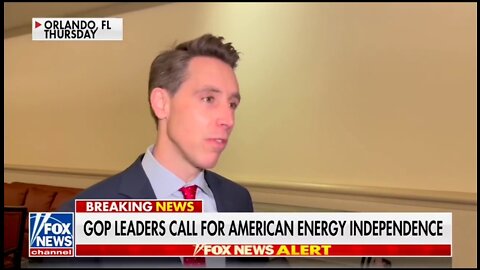 Sen Hawley: We Need To Shut Down Russian Energy Production & Open Up Ours!