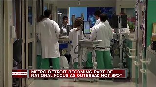 Metro Detroit becoming part of national focus as outbreak hot spot