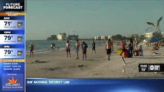 Beaches already seeing more visitors as Spring Break starts
