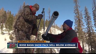 Boise snow pack