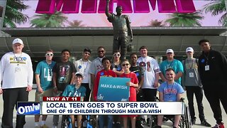 Buffalo teen heads to Super Bowl LIV with Make-A-Wish