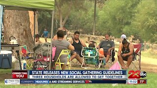 State releases new social gathering guidelines