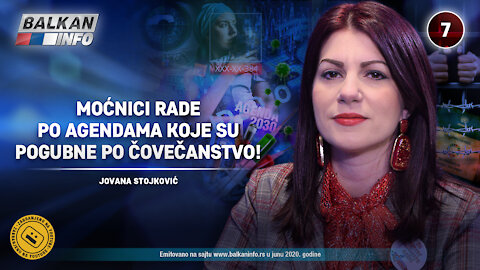 INTERVJU: Jovana Stojković – Moćnici rade po agendama koje su pogubne po čovečanstvo! (14.6.2020)