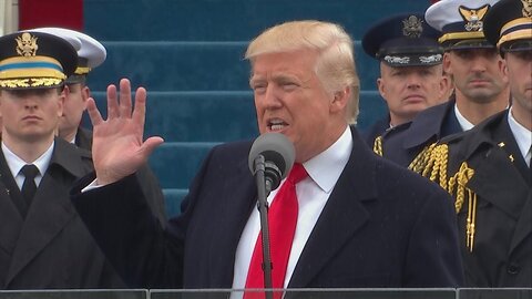 President Donald John Trump Inauguration Speech, January 20, 2017