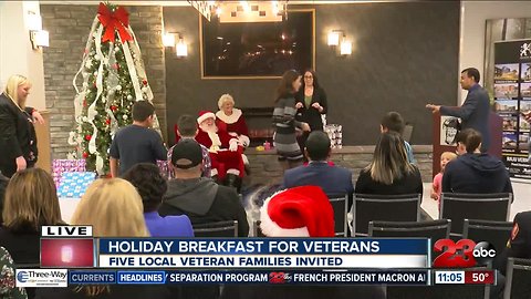 Christmas Hope for Heroes serves breakfast, gratitude to local veterans
