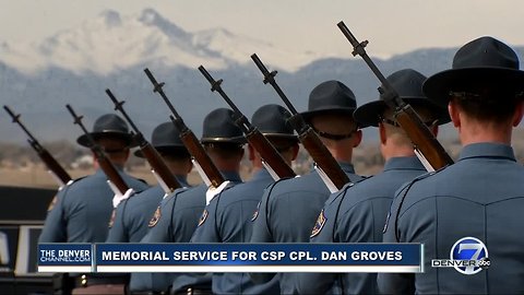 CSP Corporal Dan Groves honored with 21-gun salute