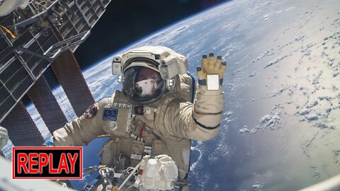 REPLAY: Russian Spacewalk 55 to prepare ISS radiator for move (17 Nov 2022)