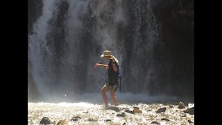 Hiking Under Waterfalls