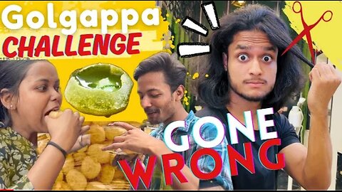 Golgappa Challenge 😍 GONE WRONG 😱 Vloggie Himanshu